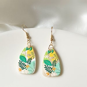 Pflanzen Ohrstecker, Zimmerpflanze Ohrstecker, Geschenk für Sie