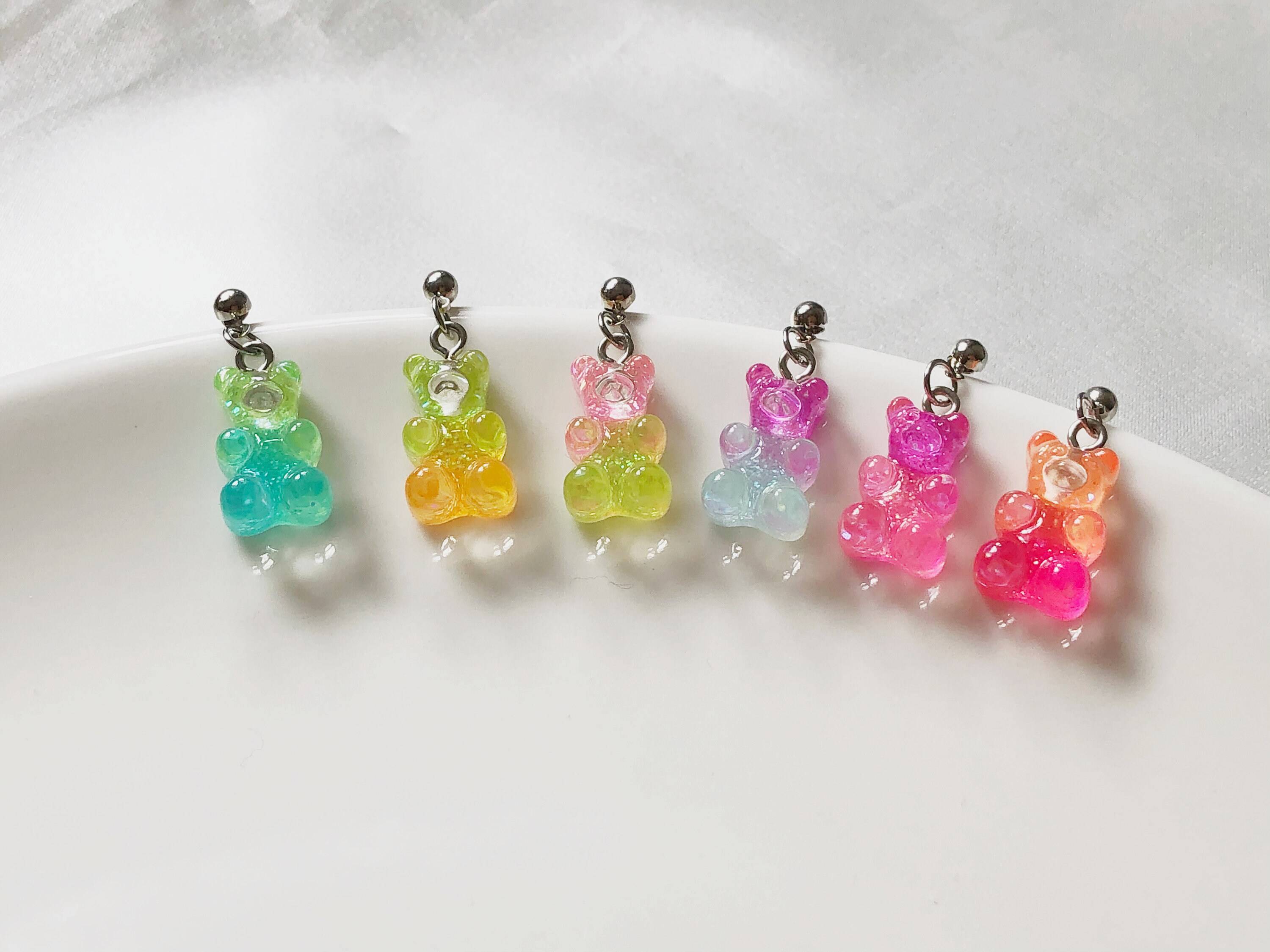ヘアアクセサリー Hashtag DDD Colorful Dopamine Rabbit Earrings/Ear Clips Amazon.com: Cute Rabbit Ear Cuff Cartilage Non Piercing Clip