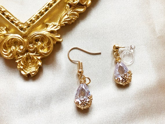 Orecchini con pietre curative in stile vintage, con strass, per donne e ragazze, stile retrò, fantasia a goccia, orecchini colorati, Nero , taglia unica Orecchini con pietre curative in stile vintage, con strass, per donne e ragazze, stile retrò, fantasia a goccia, orecchini colorati, Nero , taglia unica