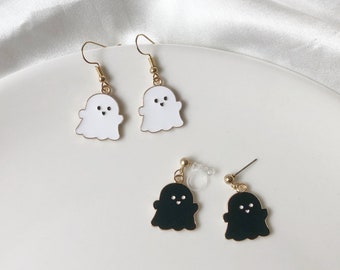 Cute Little Halloween Ghost Earrings