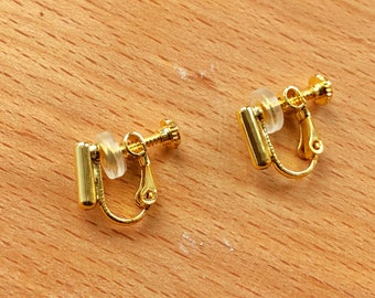 Screwback Clip on Earrings, Convert Ear Studs Into Ear Clips for