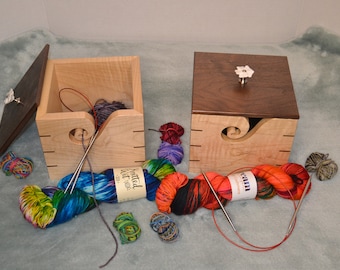 Yarn Collection Box Double - Knitting/yarn Box - Etsy