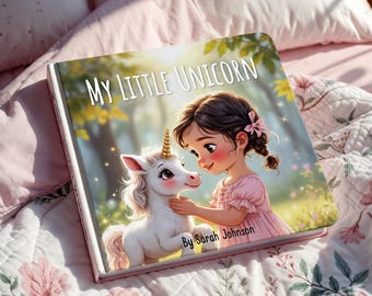 Ilustración de libros infantiles personalizada / Arte de cuentos personalizado