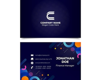 Printable Business Card | Professional & Modern Business Card | Custom Business Card Design | Small Business Branding