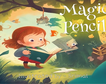 Children's Book Illustration: Custom Cartoon Portrait (Digital)