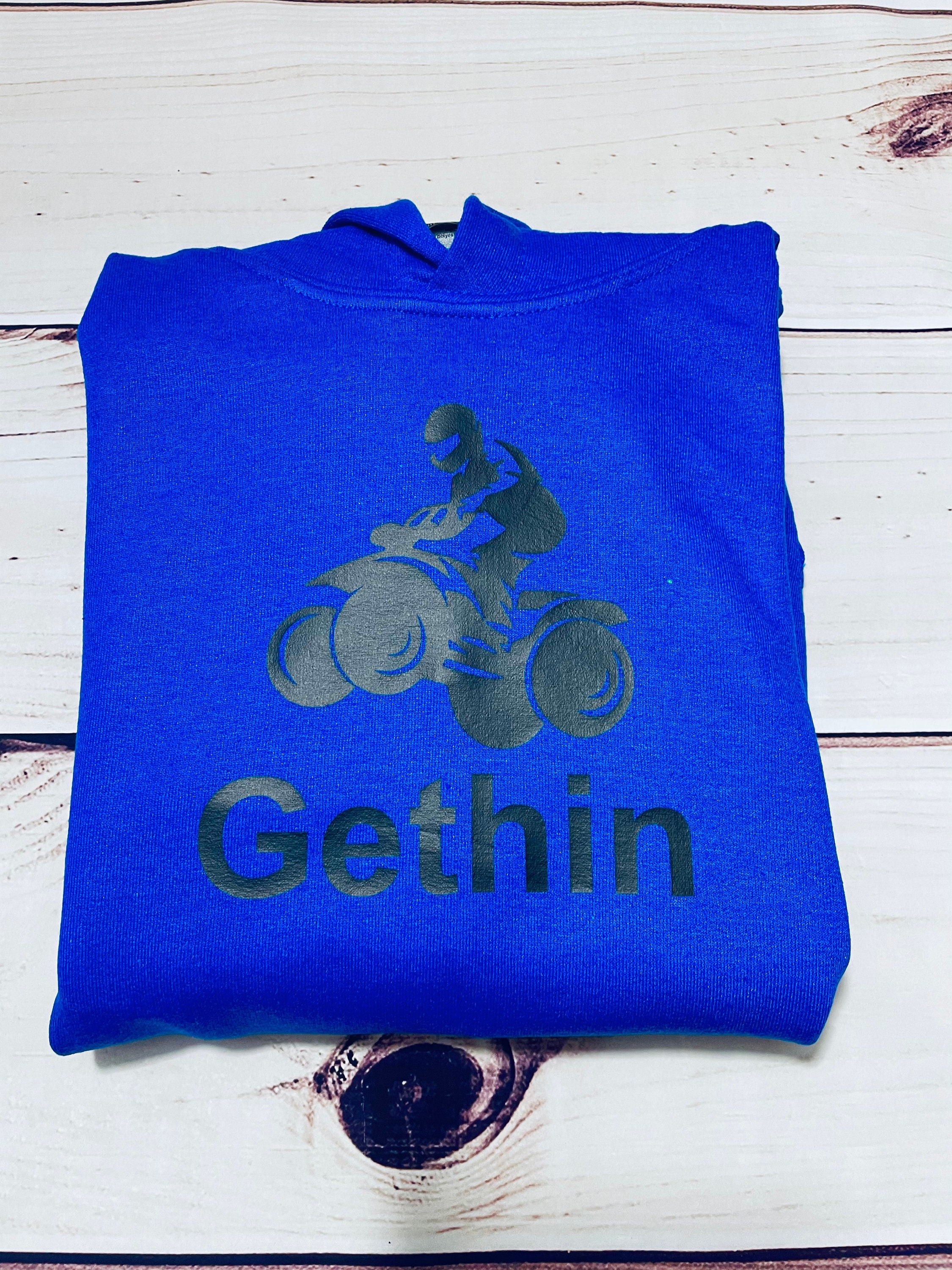 Personalised childrens sweatshirt motocross quad bike dirt Etsy.de