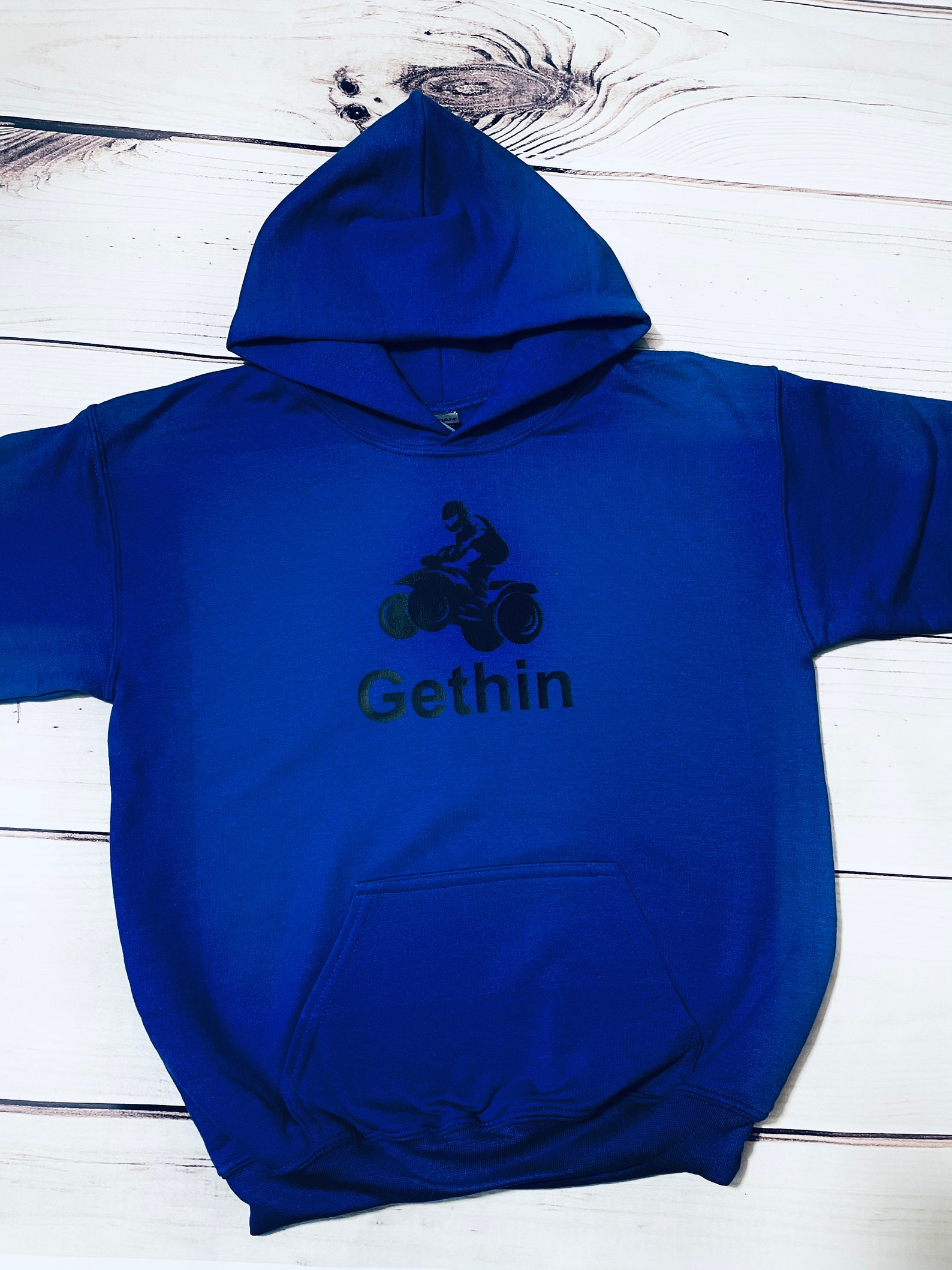 Personalised childrens sweatshirt motocross quad bike dirt Etsy.de