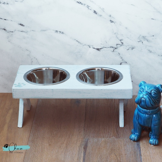 Medium Premium Dog Bowl Stand Different Color Wood Raised Dog Bowl Elevated Dog Bowl Rustic Farmhouse Dog Bowl Dog Bowls Etsy UK