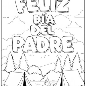 15-spanish Father's Day Coloring Pages|spanish Coloring Sheets| Feliz ...