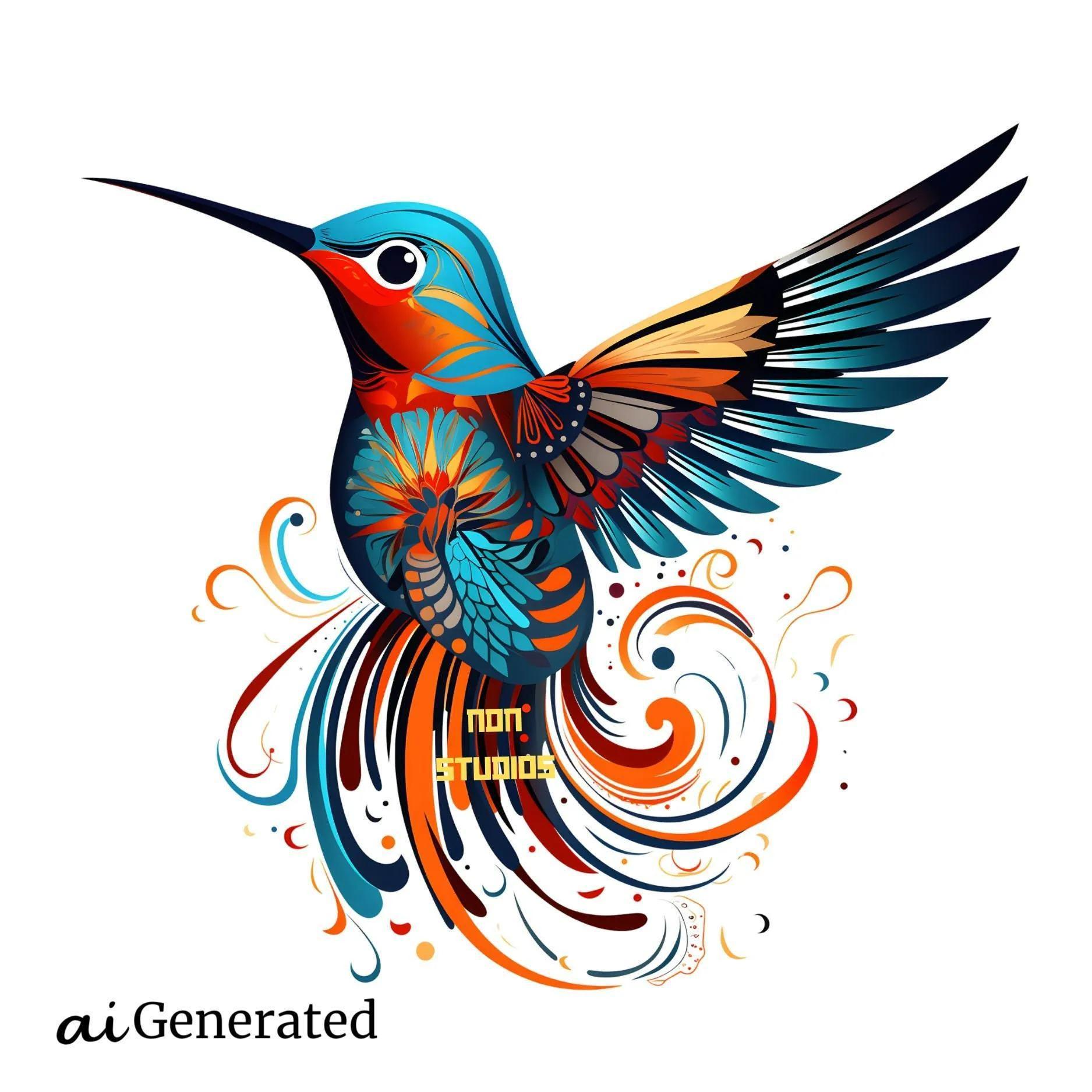 Colorful Hummingbird Colorful Bird Hummingbird Clipart Hummingbird Png ...