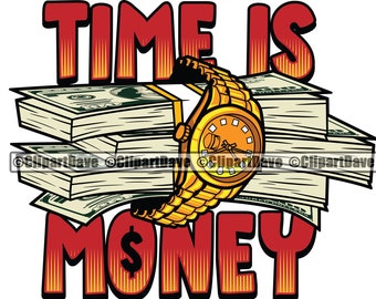 Time Is Money Etsy