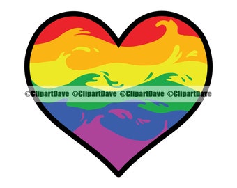 Download Waves Heart Svg Etsy