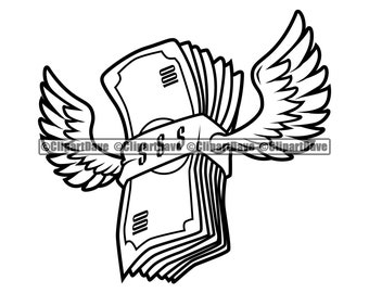 Download Flying Money Etsy