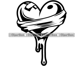 Download Broken Heart Svg Etsy