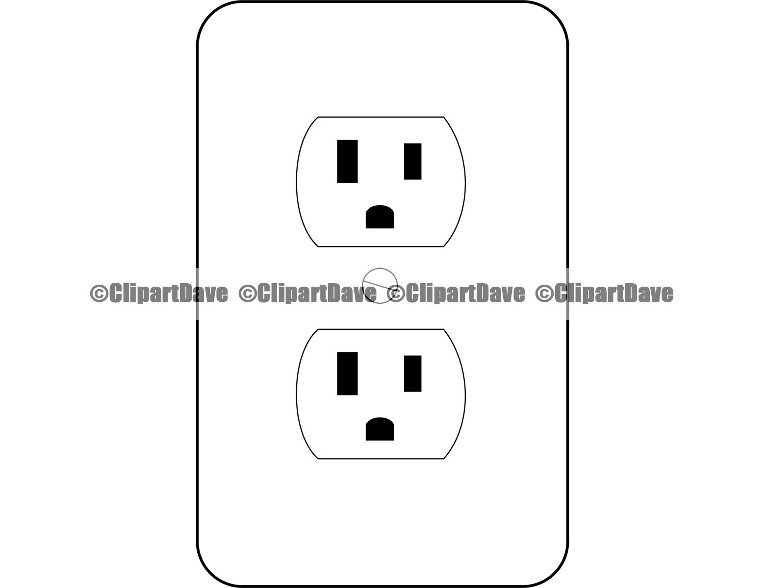 Electrical Plug Outlet SVG Design Logo Electric Cord Socket Etsy