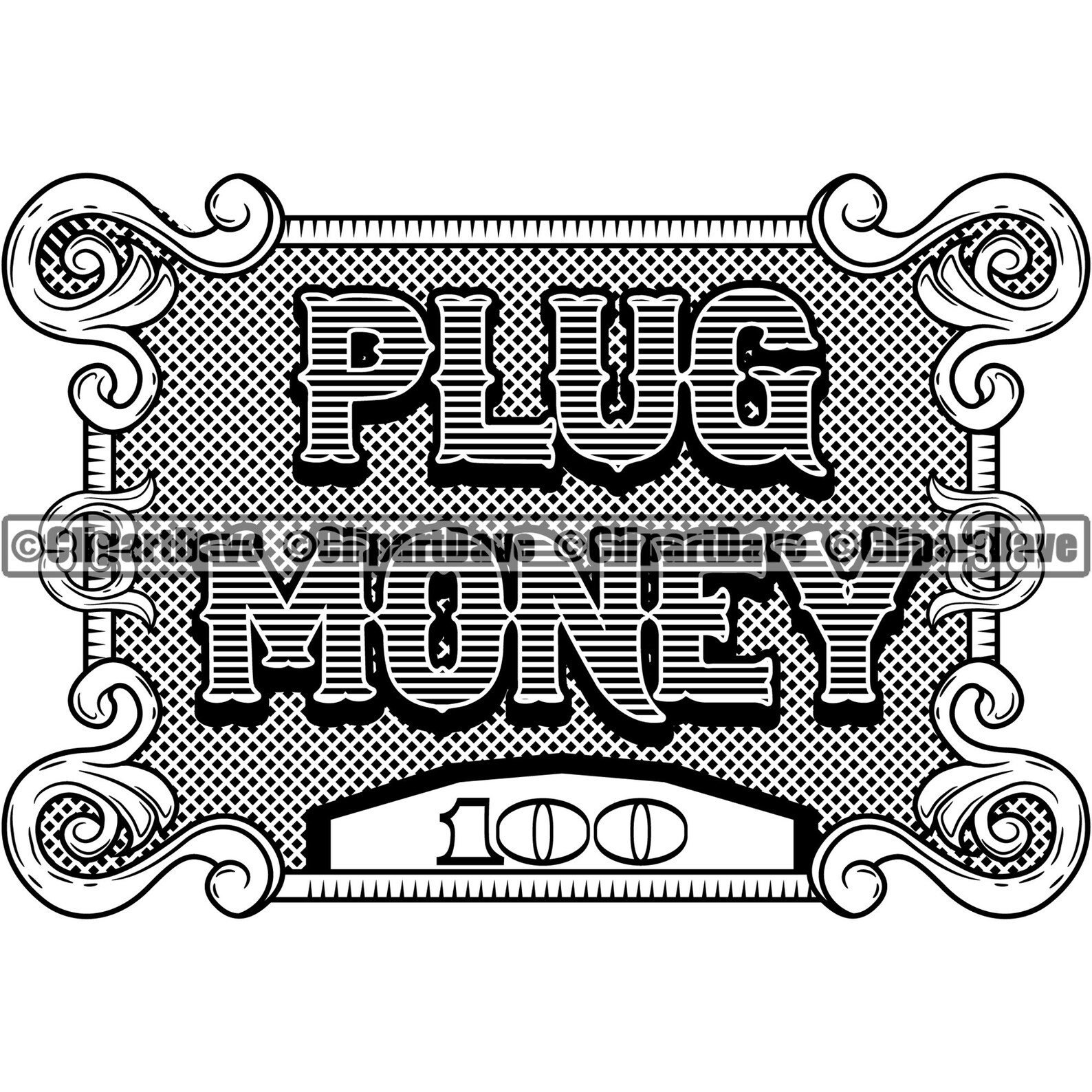 Plug Money Dollar Sign SVG Design Street Connection Outlet Etsy