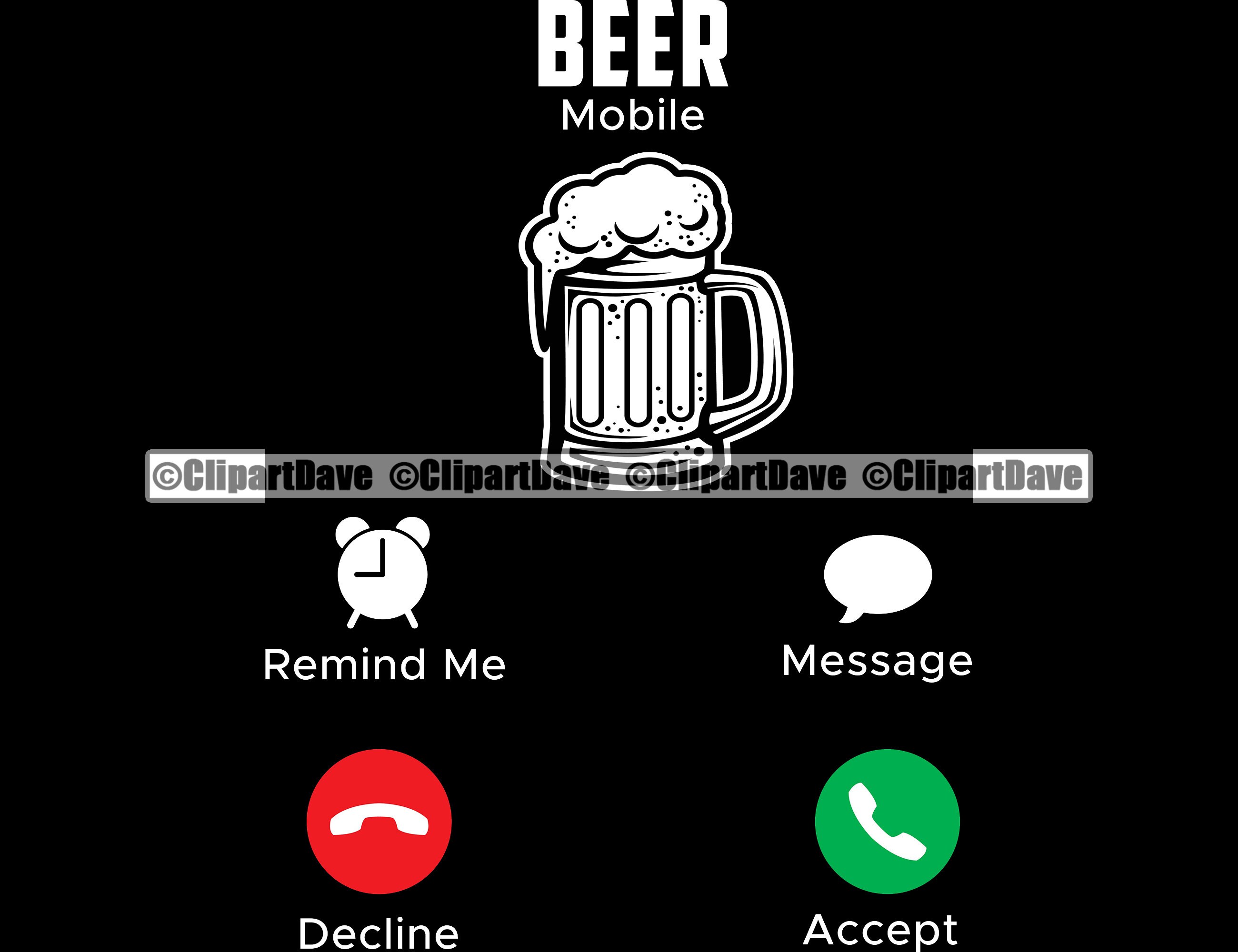 Beer Is Calling Funny SVG Design Bar Pub Alcohol Drink Glass Etsy