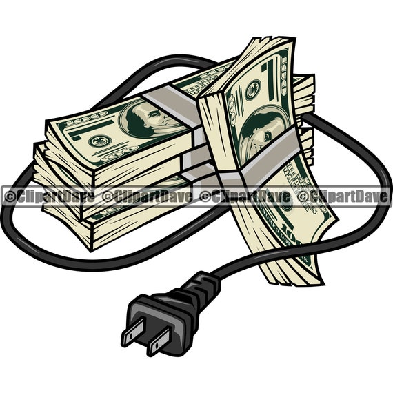Plug Money SVG Design Street Connection Outlet Hip Hop Rap Etsy