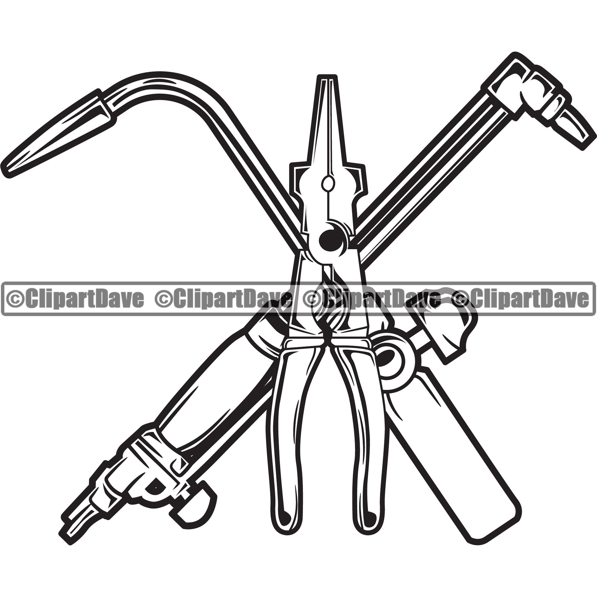 Welding Welder Blow Torch Pliers Logo SVG Design Weld Iron Etsy