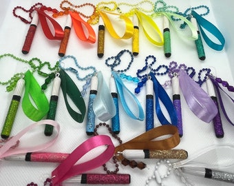 Handmade Idol Penlight Member Colour Keychain | Jpop and Kpop