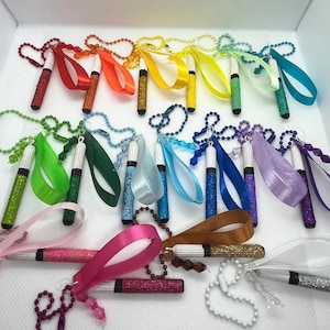 Handmade Idol Penlight Member Colour Keychain | Jpop and Kpop Oshikatsu