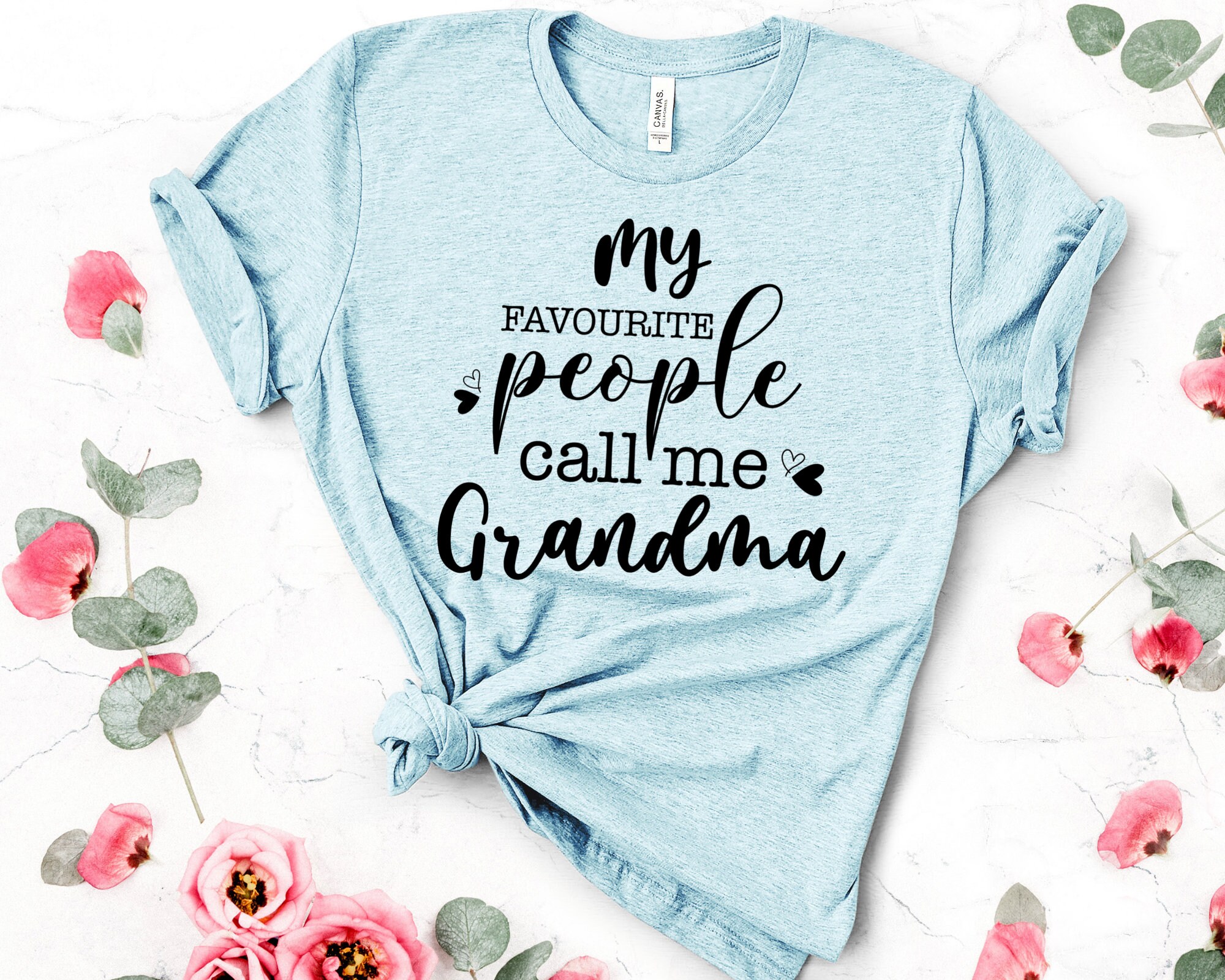 Favourite Grandma Tshirt Best Grandma Gift Gift for Grandma Etsy