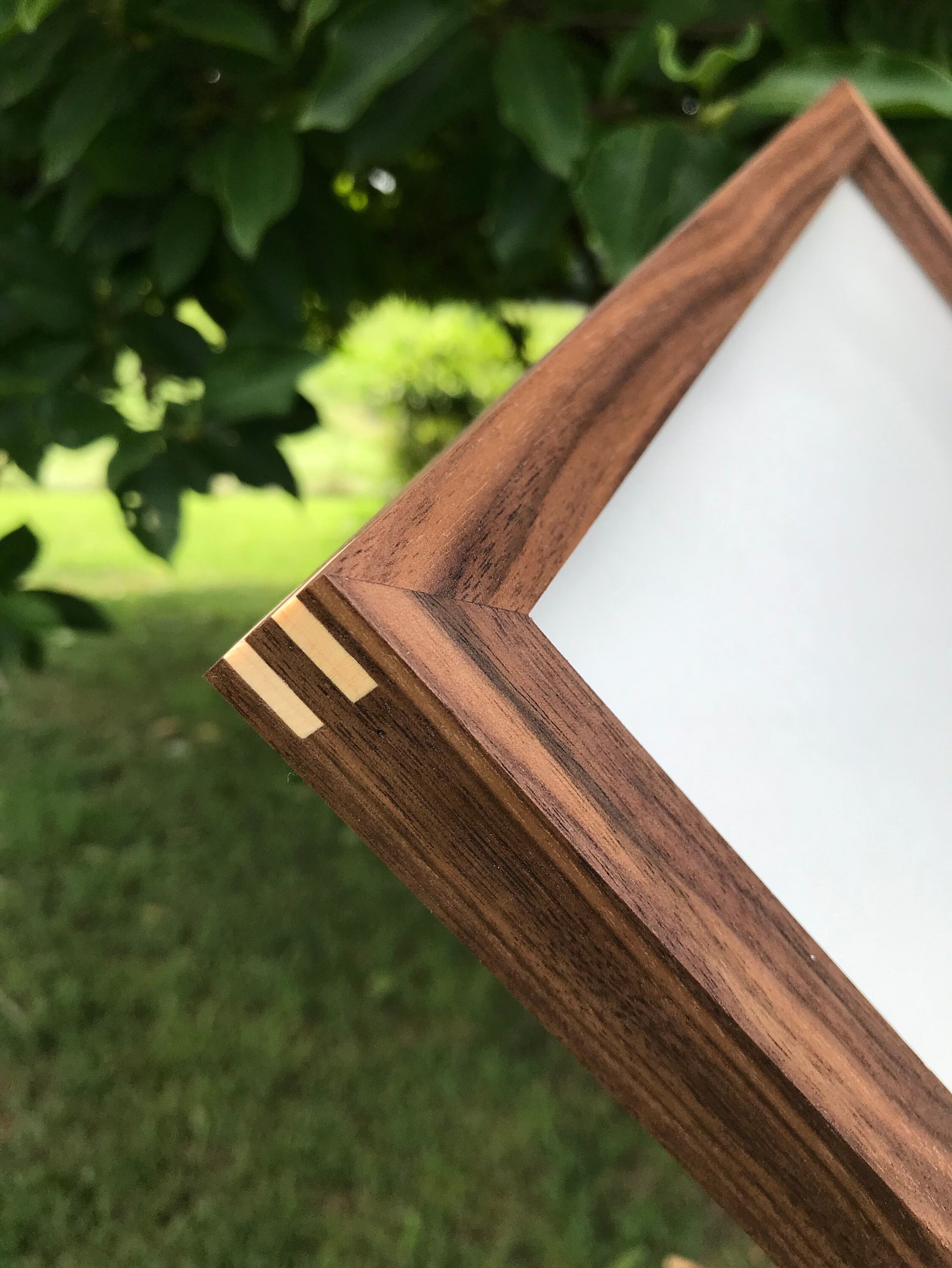 artisane, 16x20”, Picture Frame, Gallery Frame, Solid White Oak