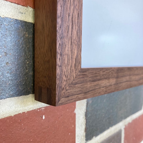 Vintage 16x20 Walnut Picture Frame Etsy