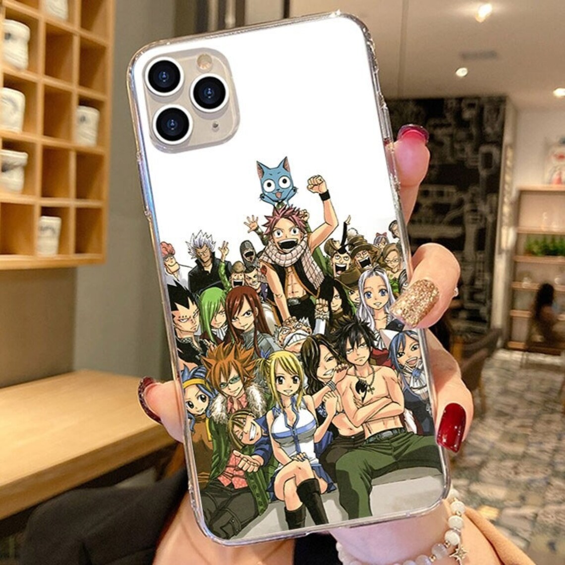 Anime Phone Case Fairy Tail Phone Case For iPhone 12 Pro Max Etsy