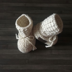 Häkelanleitung - Grayson Babyschuhe gehäkelt | Baby-Hausschuhe | Baby Geschenk | DK 8 Ply or Light Worsted 3 ENGLISCH NUR Junge oder Mädchen