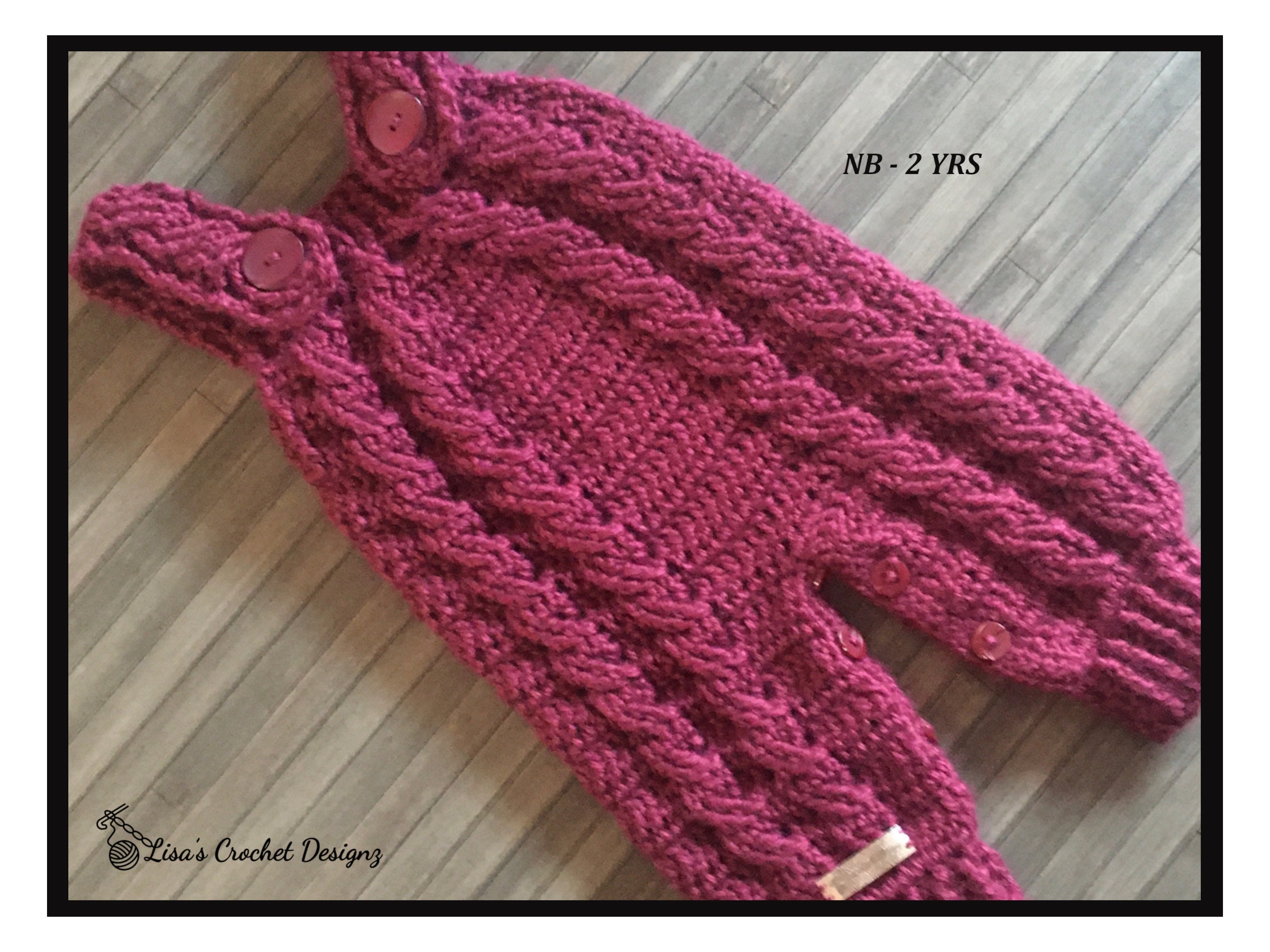 Hugo Crochet Baby Romper & Hat Set Crochet Pattern 0-3 Months – Lisa's  Crochet Designz