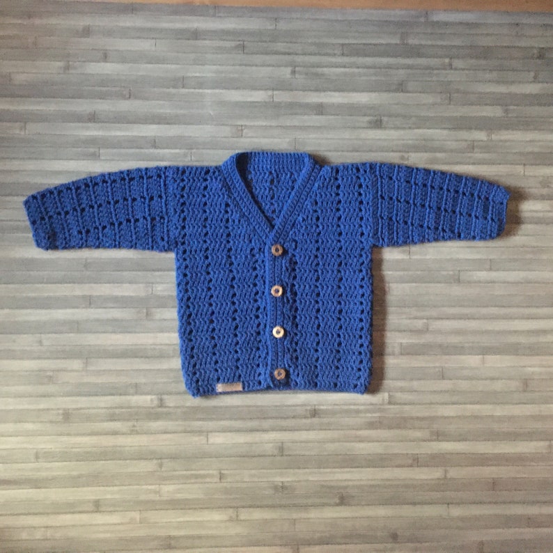 Crochet PATTERN Apple Baby Cardigan 3 6 Months DK/8 Ply | Etsy