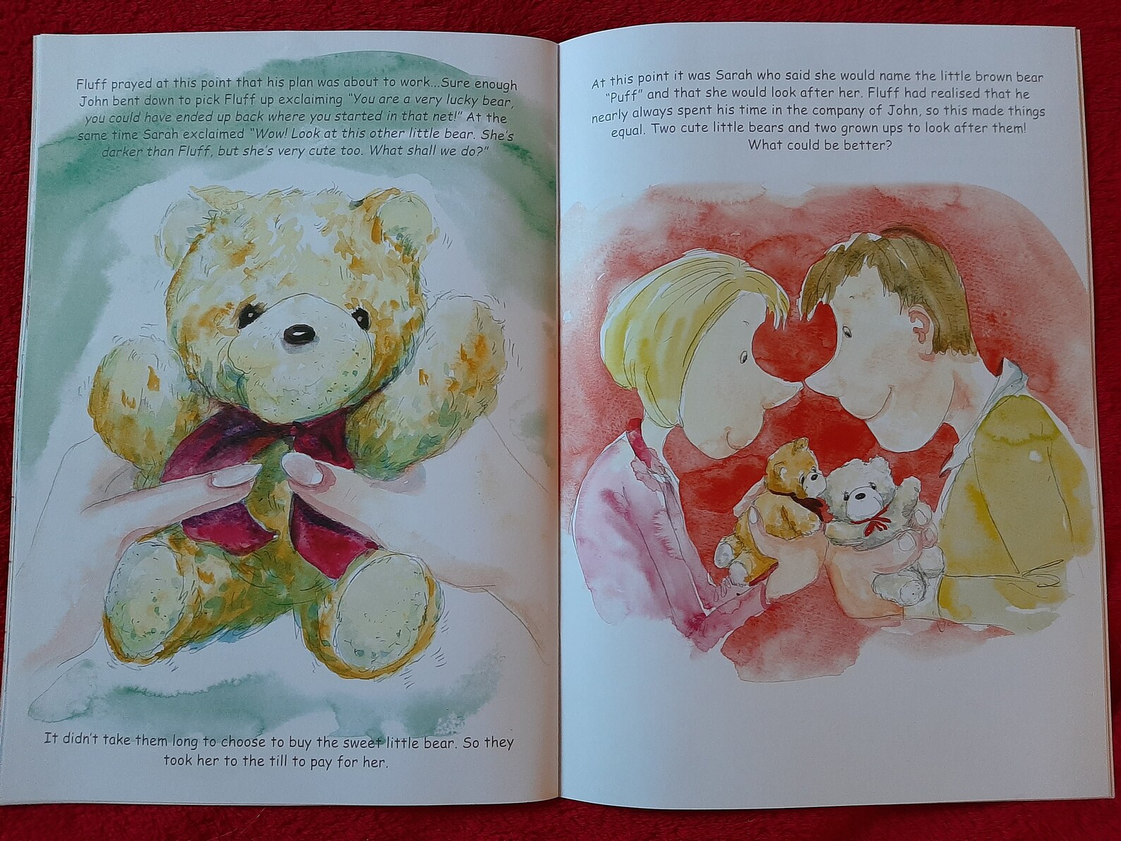 The Adventures of Fluff and Puff Story 2 Fluff Finds Puff Etsy