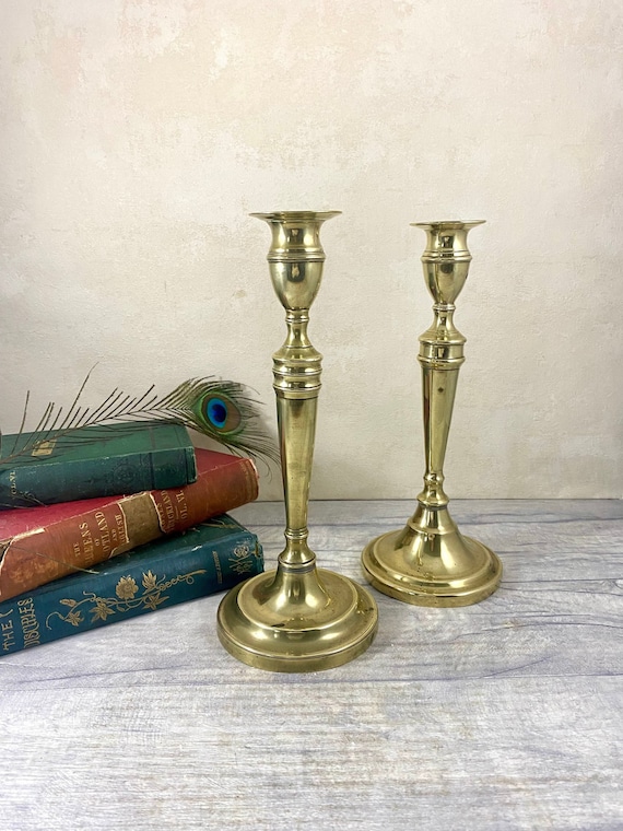 Pair of Brass Candlesticks