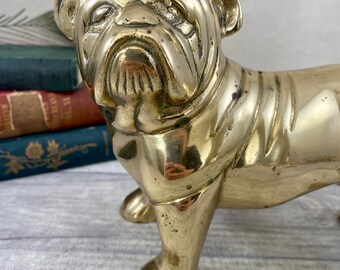 アンティーク雑貨 Vintage Bulldog Ornament AtLast&Co. Life-Size British Bulldog Ornaments – Full-Scale Sculpture: Shoreditch