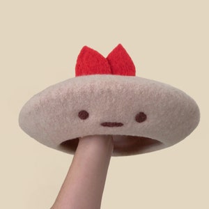 Sumikko ebifry beret, sumikko gurashi, handmade beret, cute, beret hat, wool beret, french hat, hat for winter, hat for women, birthday gift