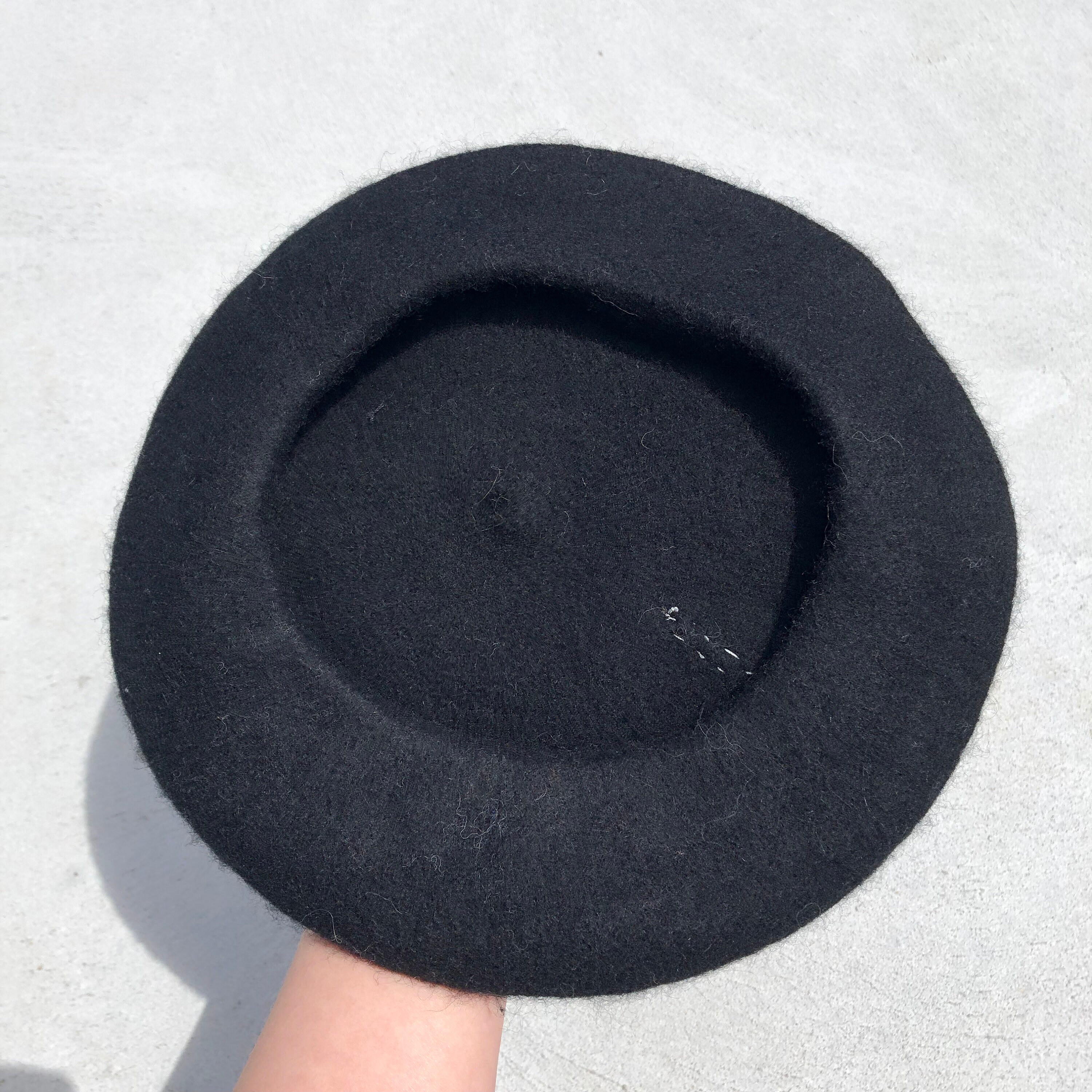 7795 Lovely Black Cat Beret Kawaii Hat Funny Artist Painter Women Wool Berets Wool Beret Hat French Beret Cap Winter Artist Painter  main image 3