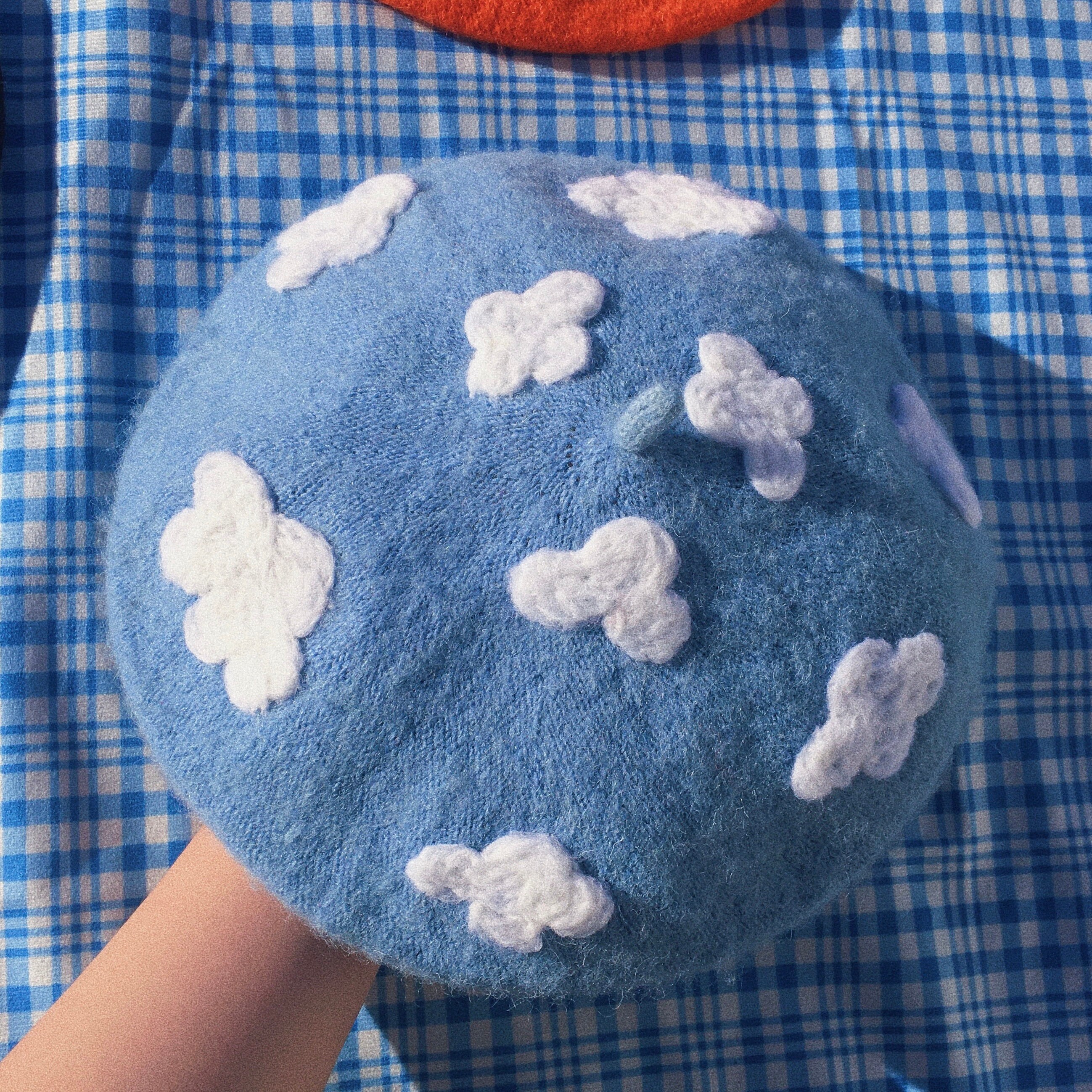 Cute cloud beret yv40612