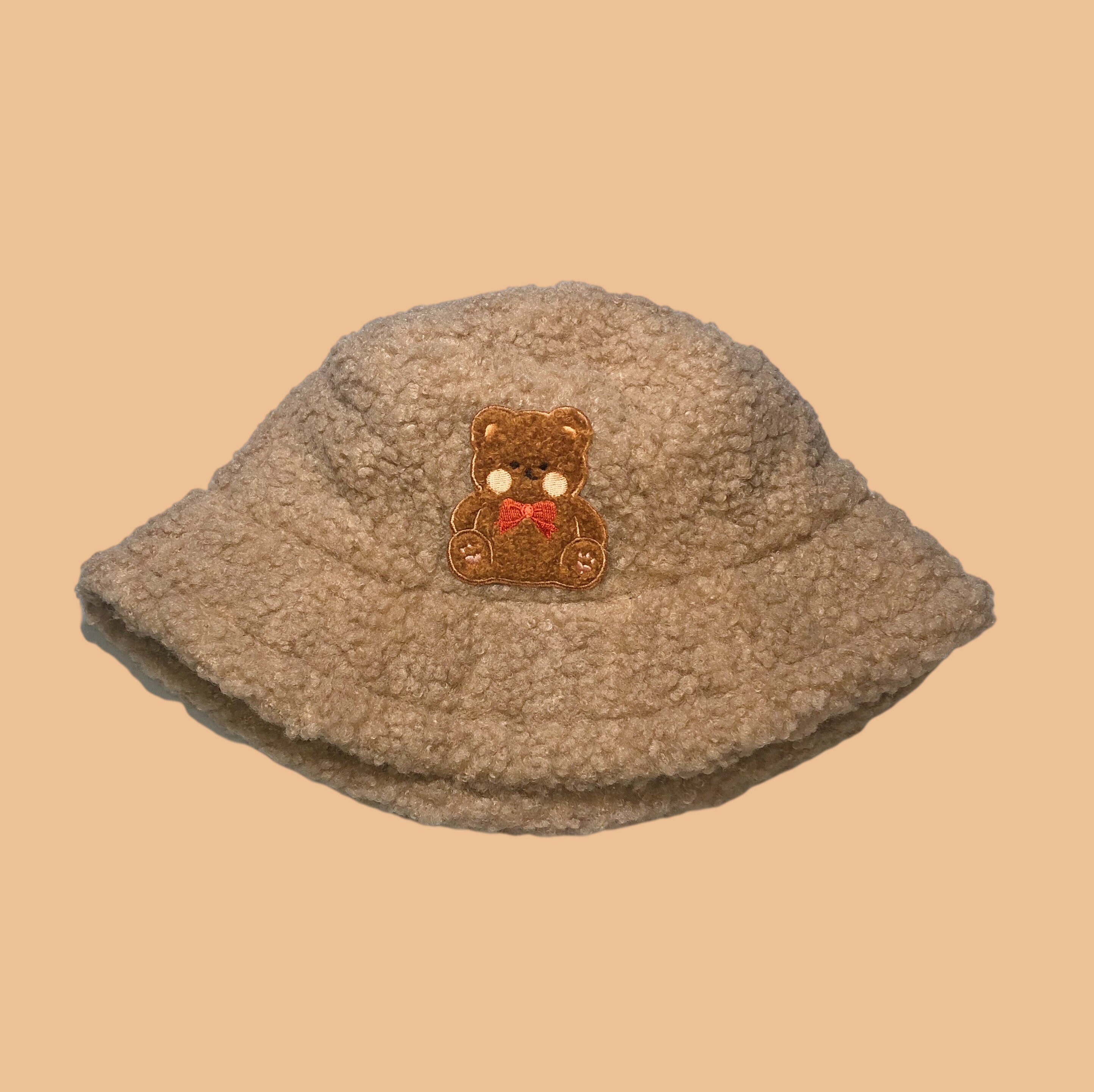 Bear Bucket Hat Embroidery Bear Hat 