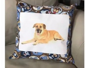 Pet memorial pillow