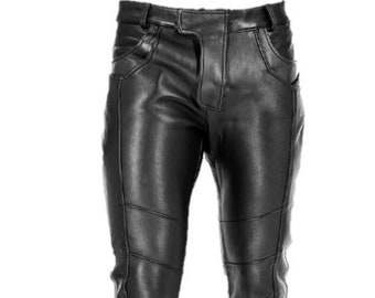 Used leather pants for mens Clearance