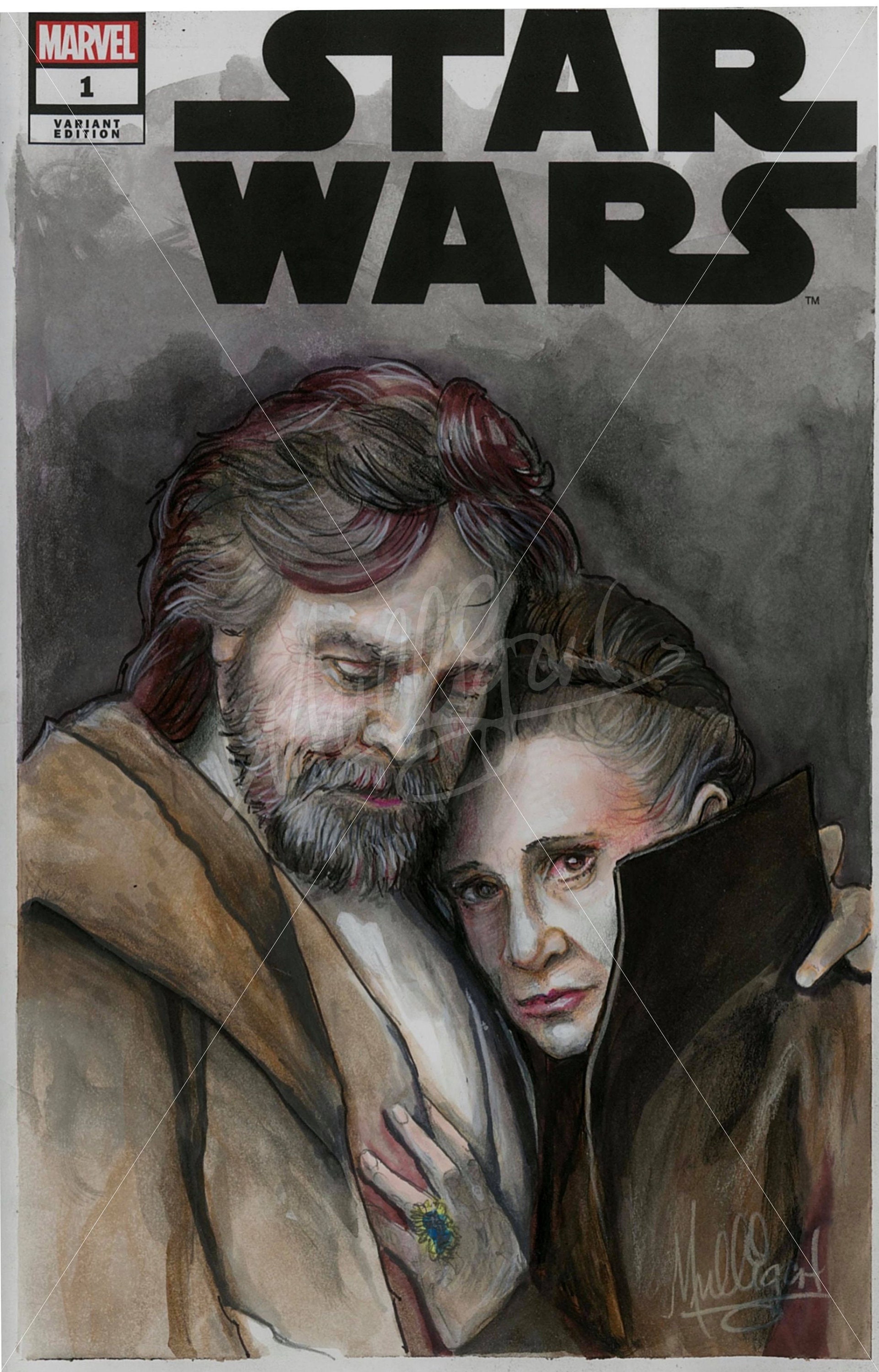 Star Wars Luke Skywalker And Princess Leia