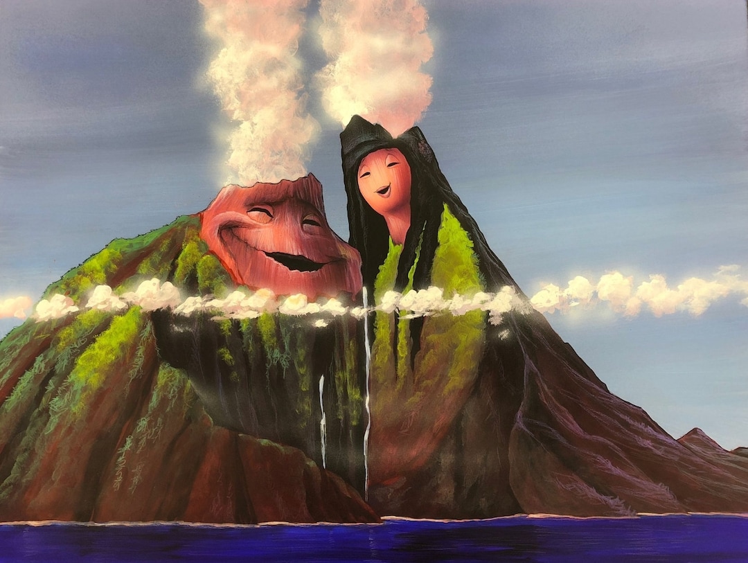 Lava I Lava You Uku Lele Lithograph by James C. Mulligan disney Etsy