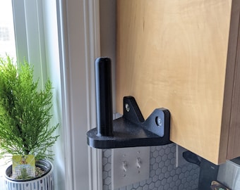 Paper Towel Holder - Space Saving Kitchen Organizer - Minimalist Vertical Design - 3D Printed
