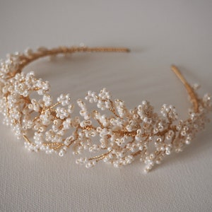 TILLY | Bridal Headpiece, Floral Headpiece, Bridal Floral Headband