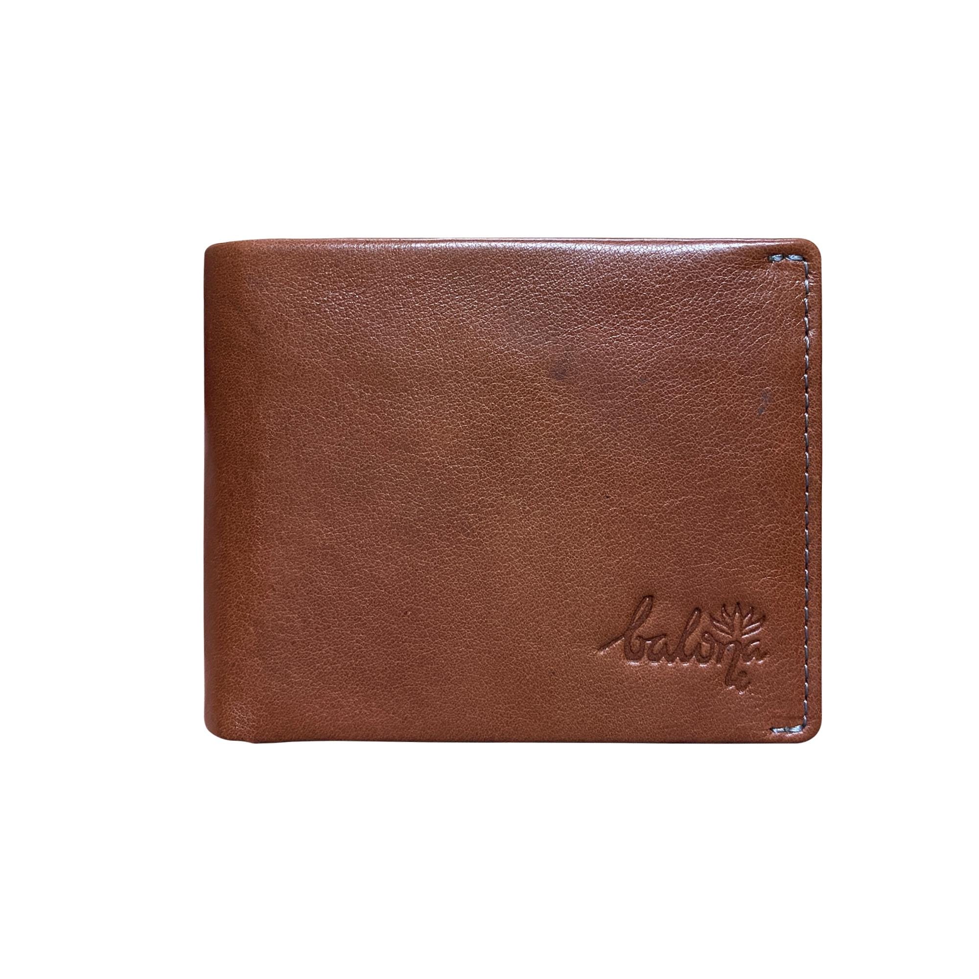 AlphaHide Men’s RFID Blocking Bifold Wallet – Premium Nubuck Leather With Hidden Card Slots (Brown) - View #6
