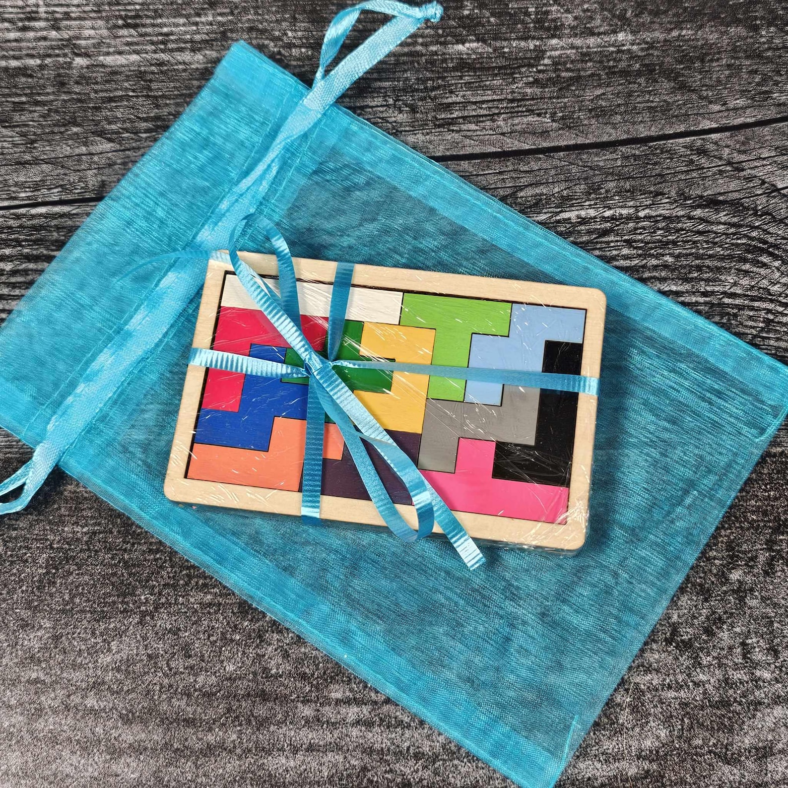 Pocket Pentominoes Puzzle | Brain Teaser | Fidget Toy | Wooden Game ...