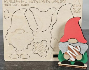 DIY Build a Christmas Gnome | Kids Craft Project