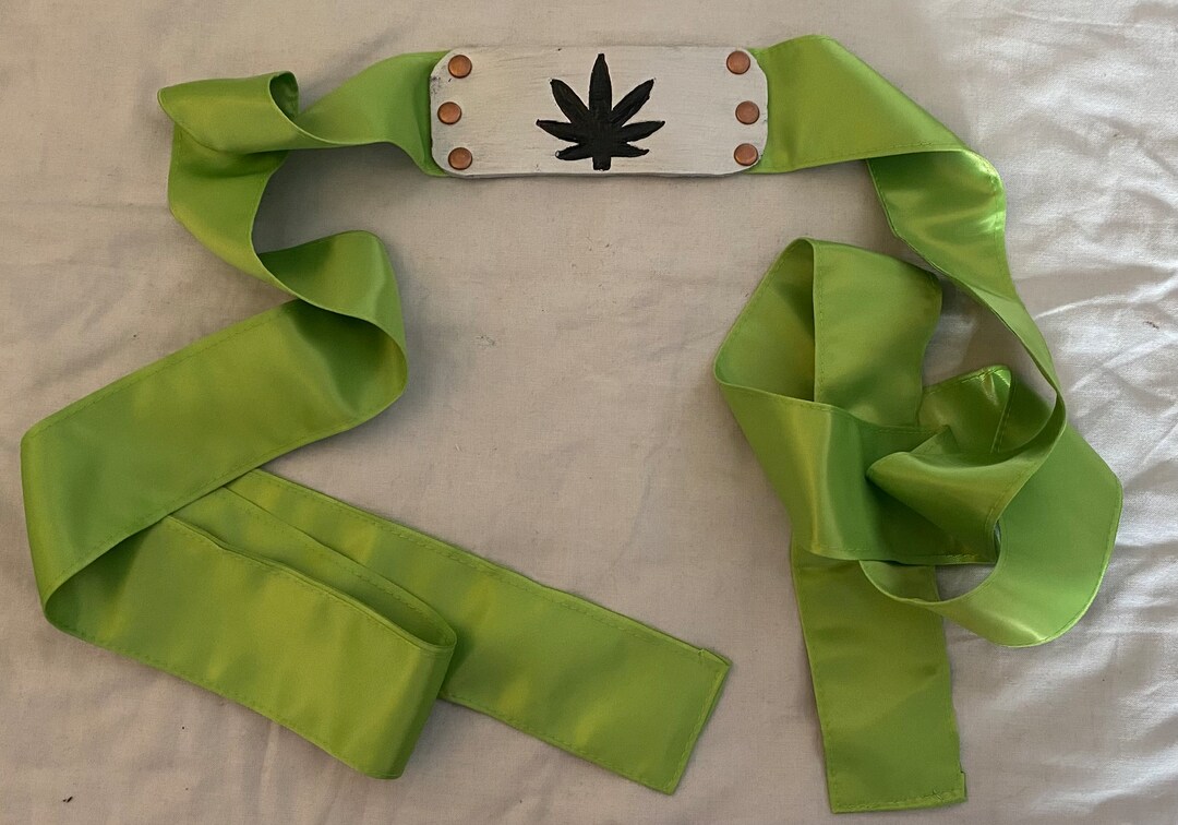 Leather Ninja Headbands Etsy