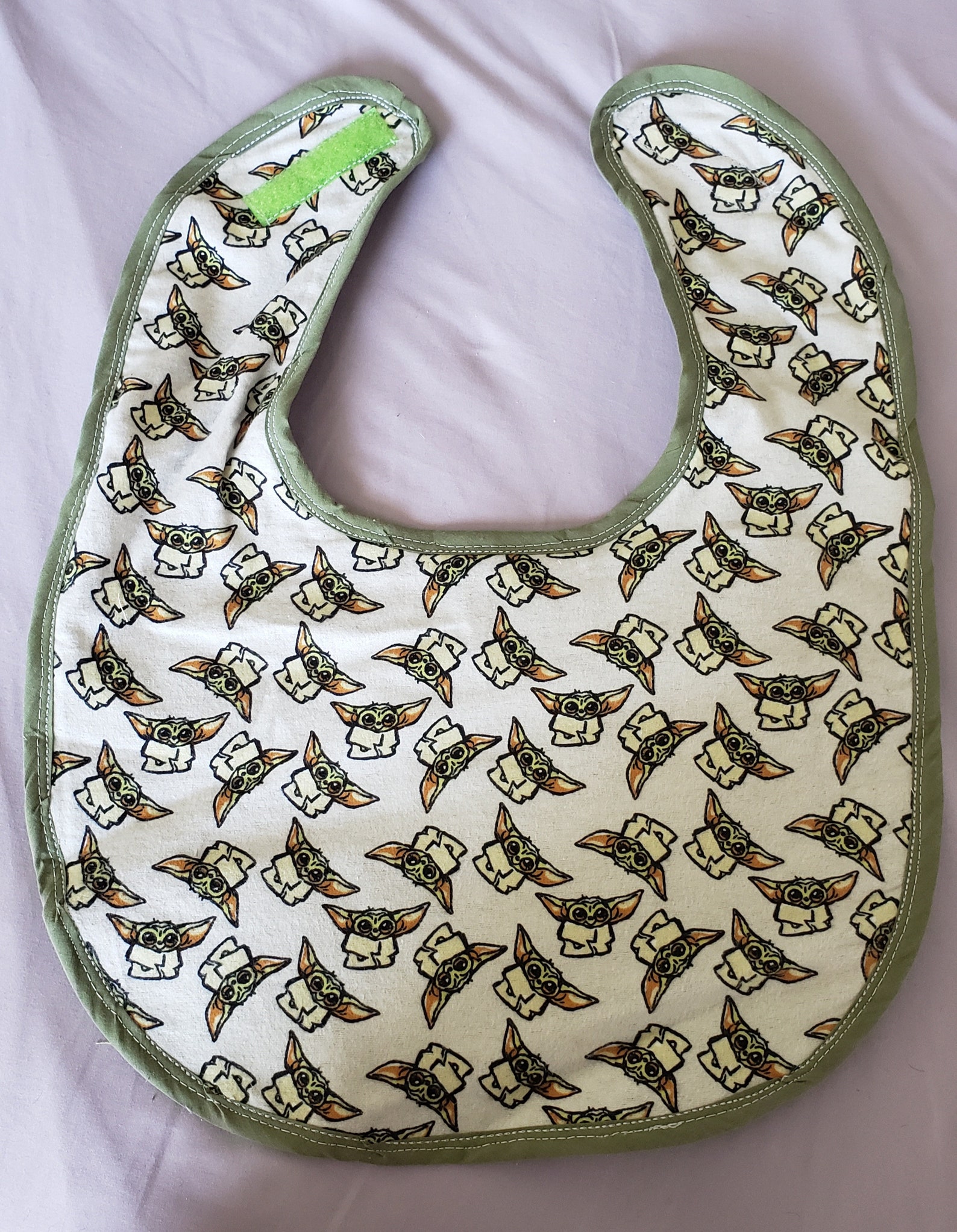 ABDL Bib Star Wars Baby Yoda Etsy